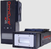 air-cooled UV LED lamp systems provide high irradiance and custom optics
